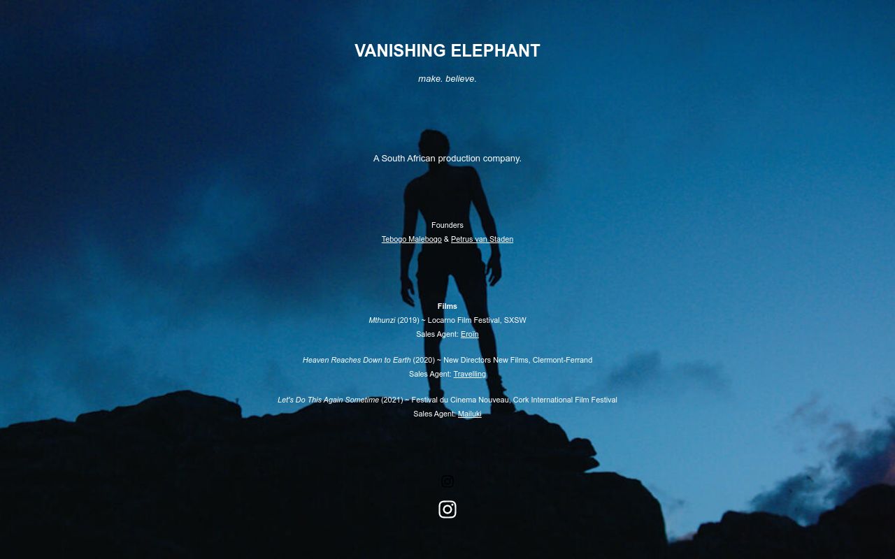 Vanishing Elephant logo